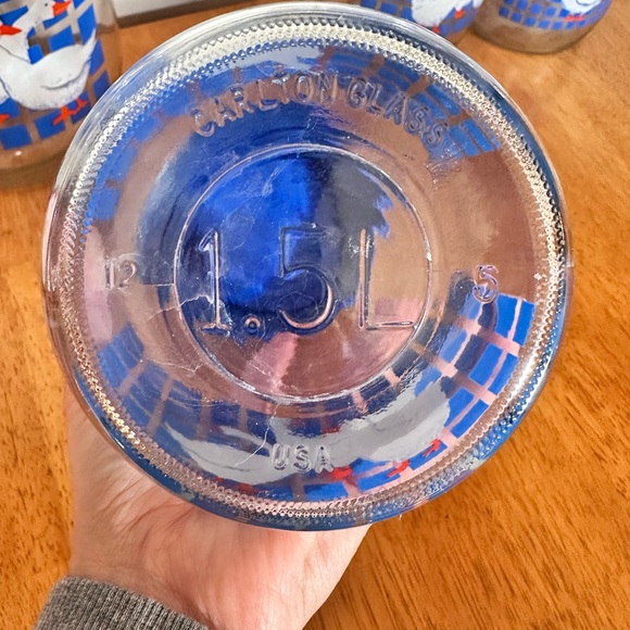 Blue Goose Glass Jar Set - Picture 7 of 9